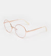 Grace Rose Gold Small Blue Light