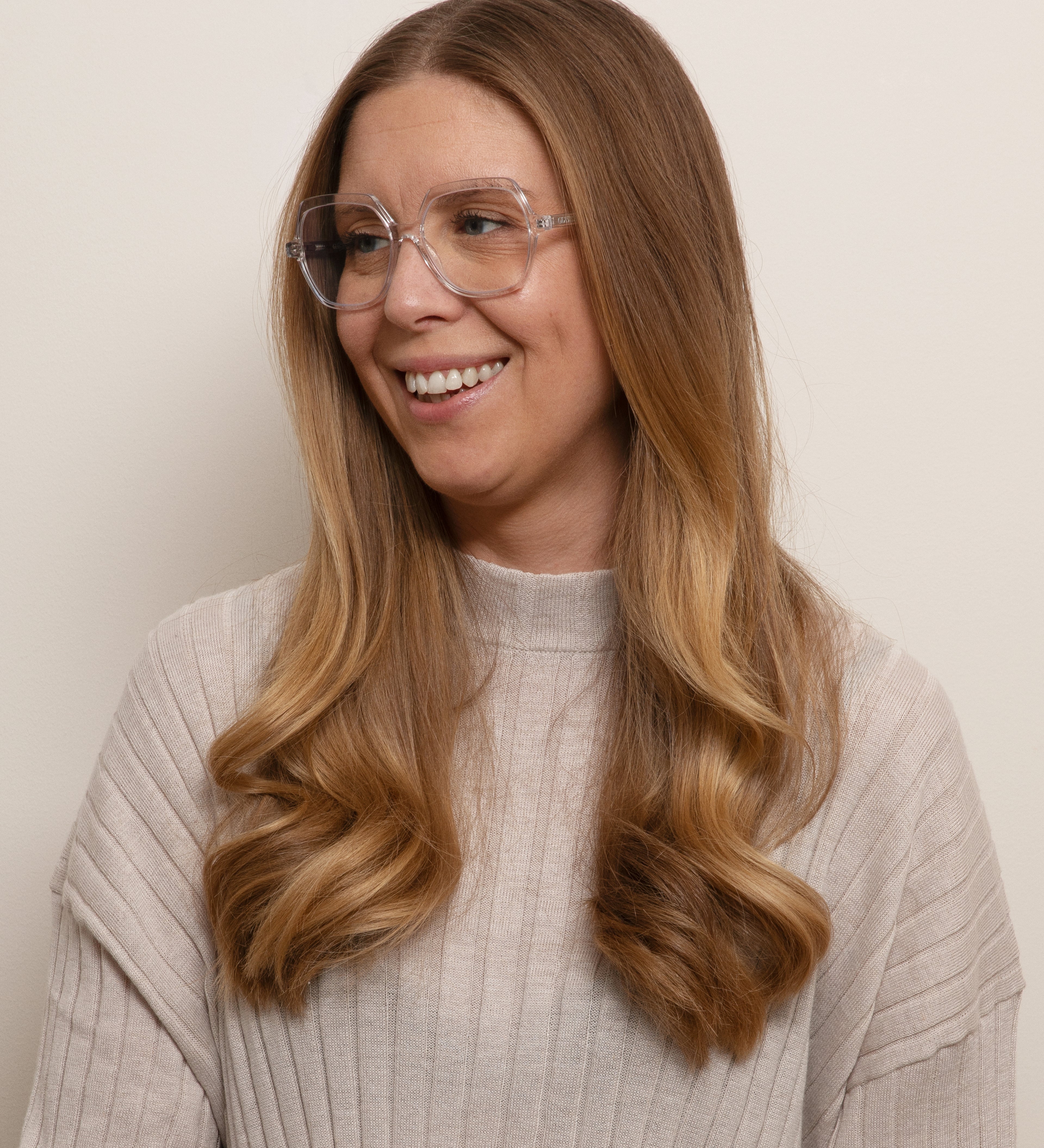 Andrea Transparent Blue Light