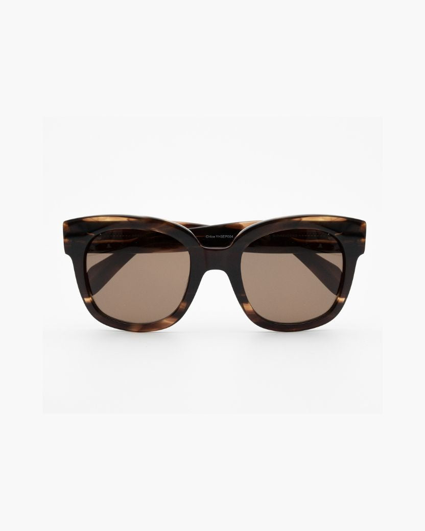 Chloe Dark Brown Sunglasses