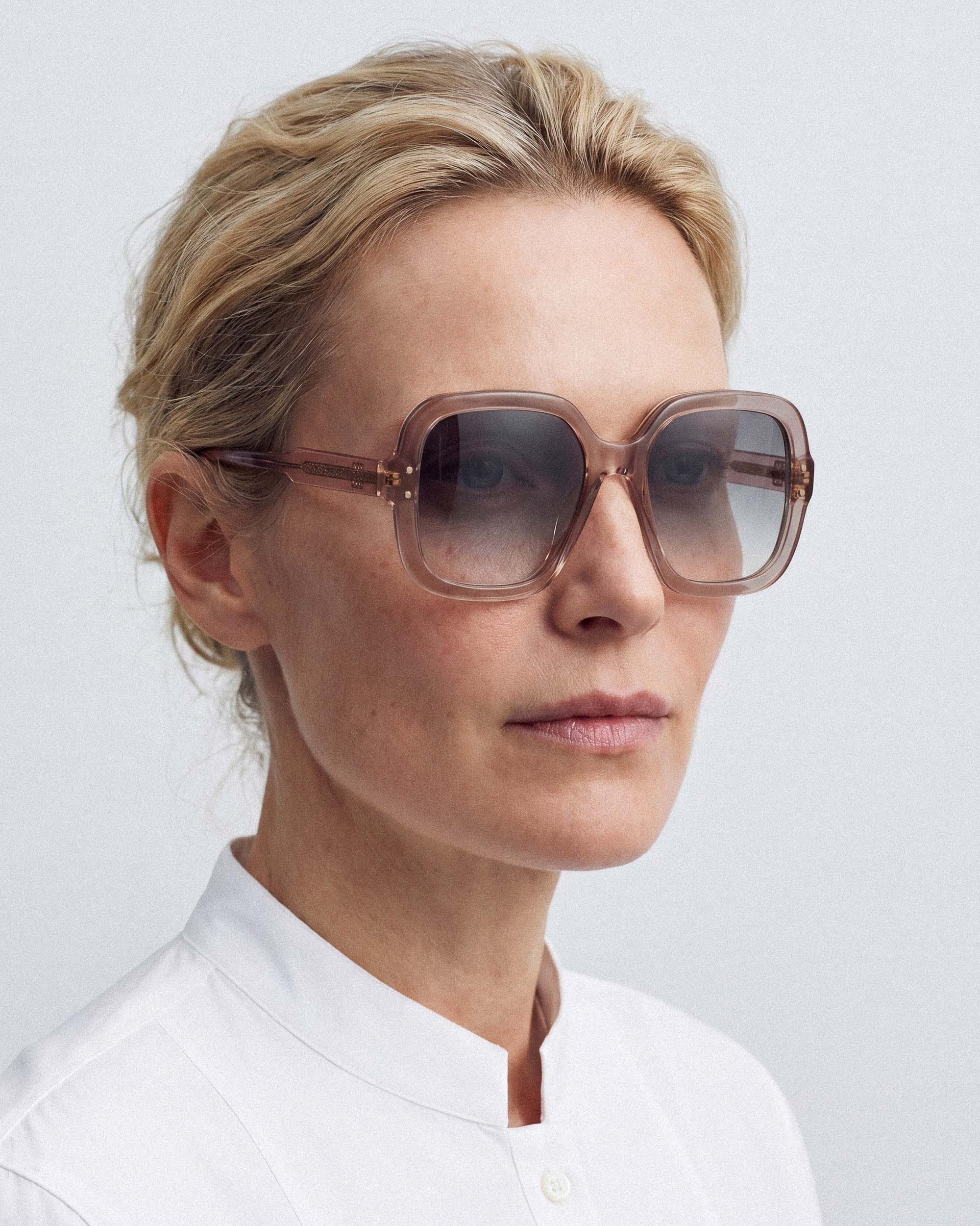 Colette Blush Mocha Sunglasses