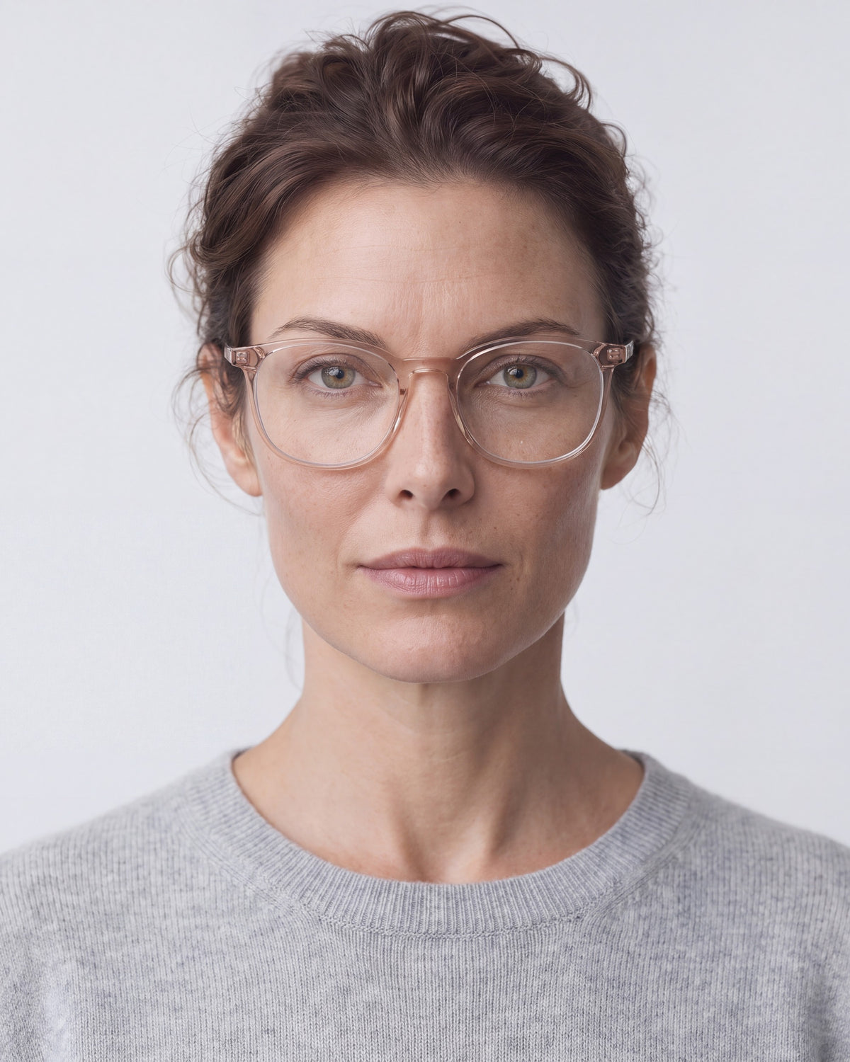 Molly Powder Pink Progressive, worn