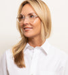 Rakel Transparent Blue Light