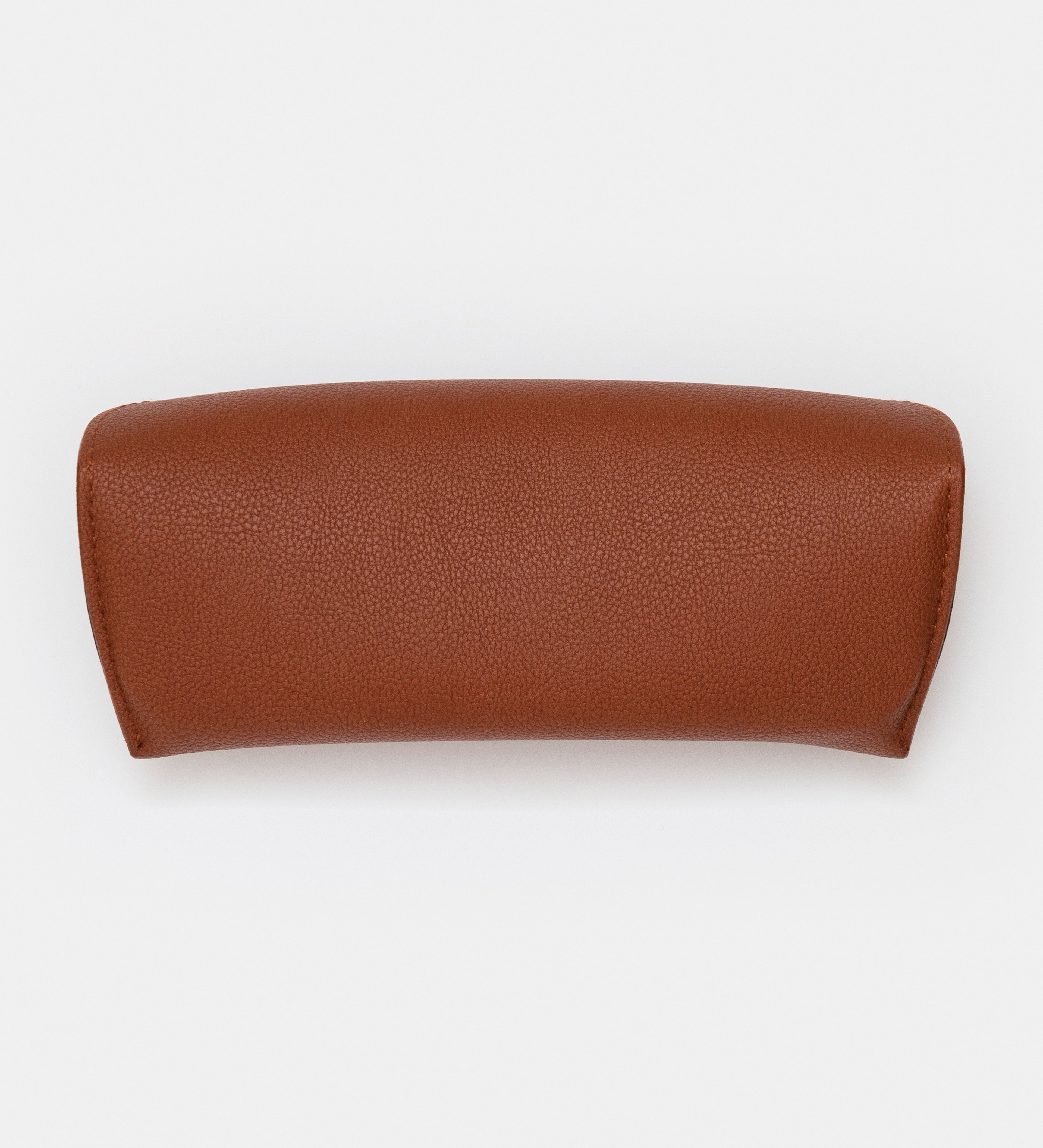 Case in vegan leather brown