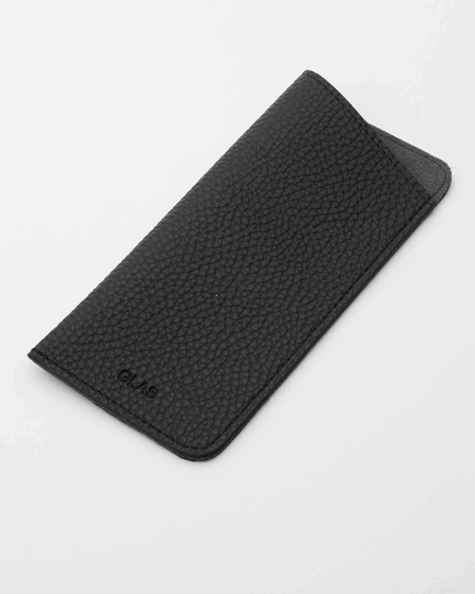 Vegan Leather Sleeve Black