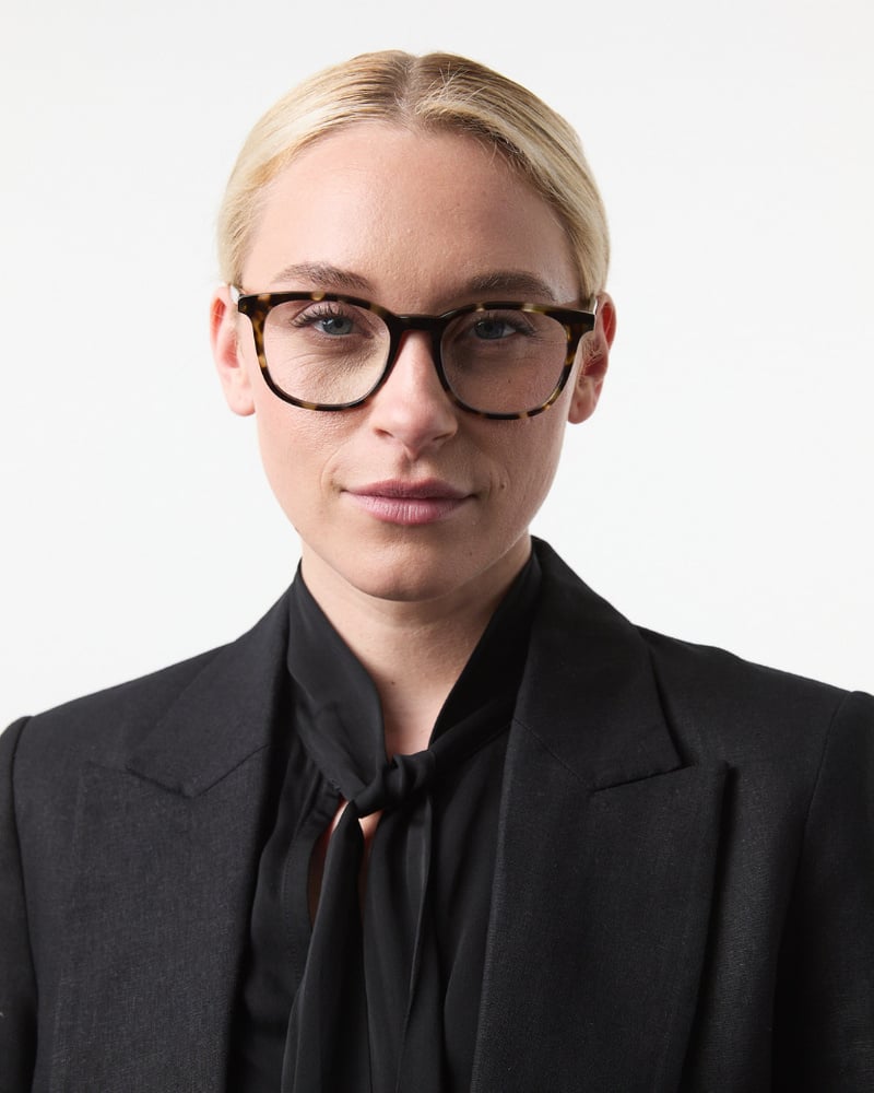 Zoey Amber Turtle Readers – GLAS Eyewear